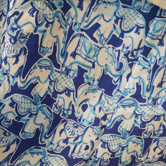 Lilly Pulitzer Elephant Print Romper XS - Picture 6 of 13